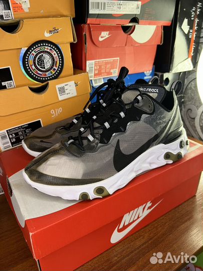 Nike React Element 87 black найк оригинал реакт