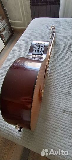 Акустическая гитара бу (с электромодулем)