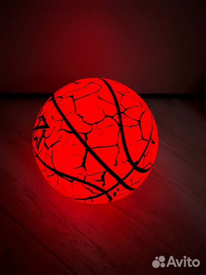 Светящийся Баскетбольный мяч 7 LED