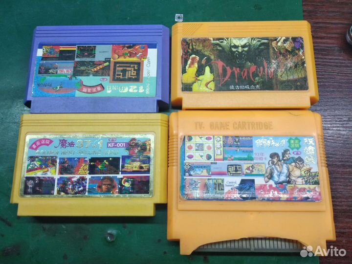 Картриджы аксесуары dendy