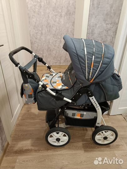 Коляска 2 в 1 Teddy Diana PC