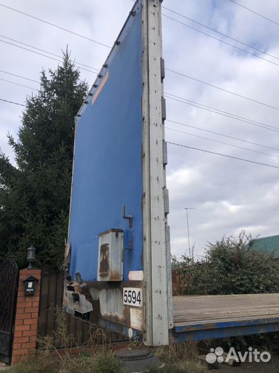 Передний борт полуприцепа