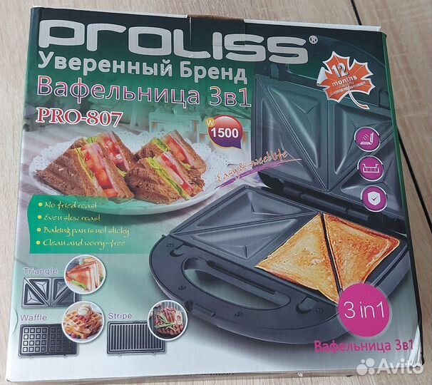 Электрическая вафельница