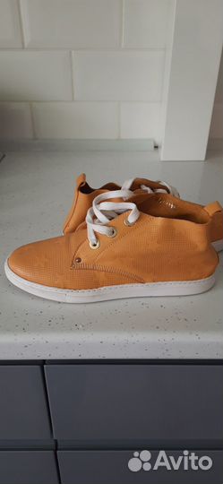 Кеды из натуральной кожи женские