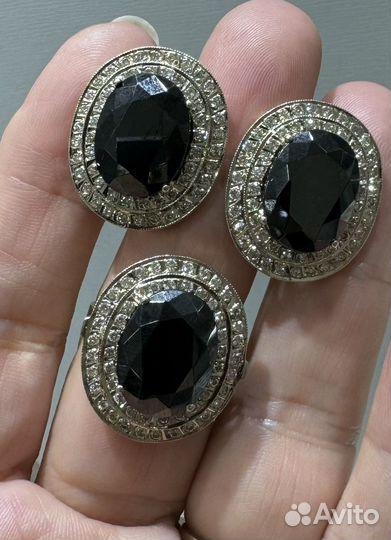 Золотой комплект 750 проба пс