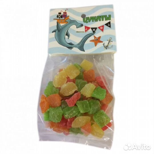 Цукаты ассорти 80гр