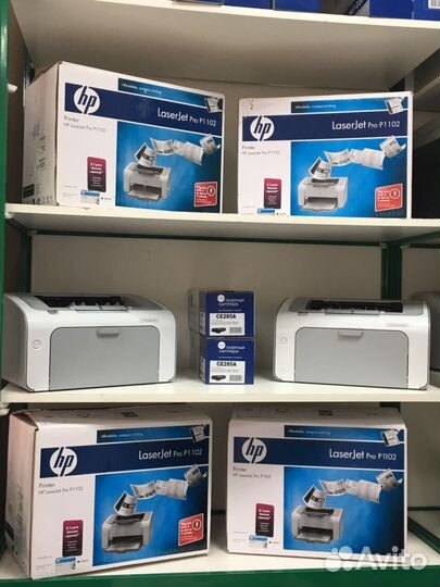 Топовый HP LaserJet P1102/гарантия