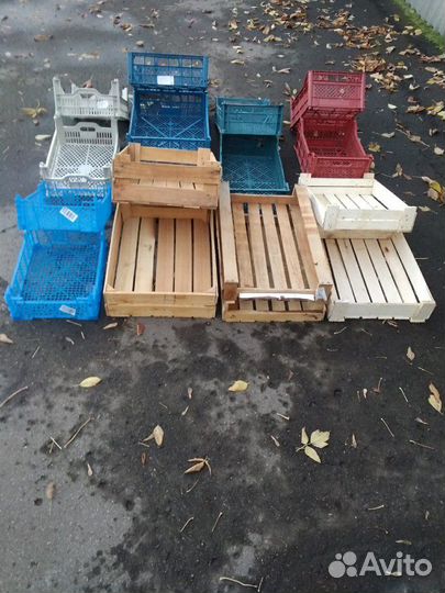Ящики под ягоду, фрукты, овощи