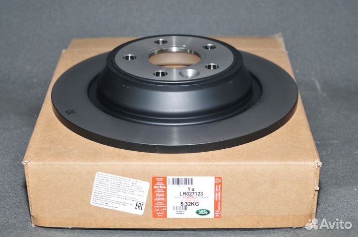 Диск тормозной задний RR Evogue LR027123