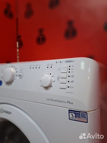Cтиральная машина indesit bwsb 51051