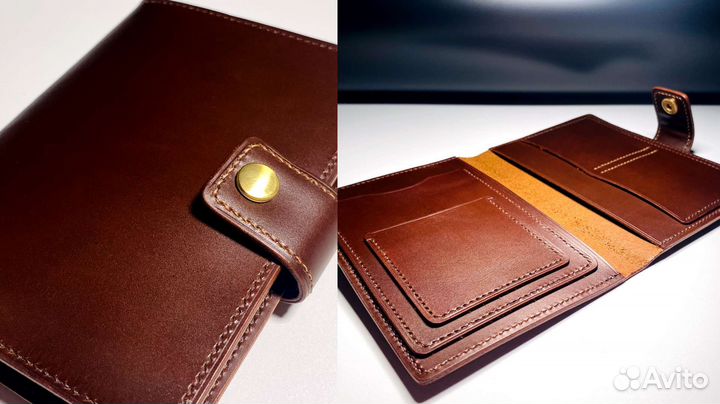 Обложка авто/документов из Кожи Ручной Работы