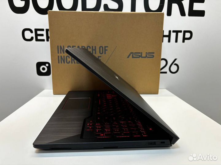 Игровой ноут asus i5-7/GTX1050/РАССРОЧКА/гарантия