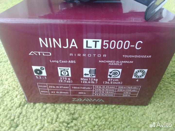 Катушка Daiwa 18 Ninja LT 5000-C