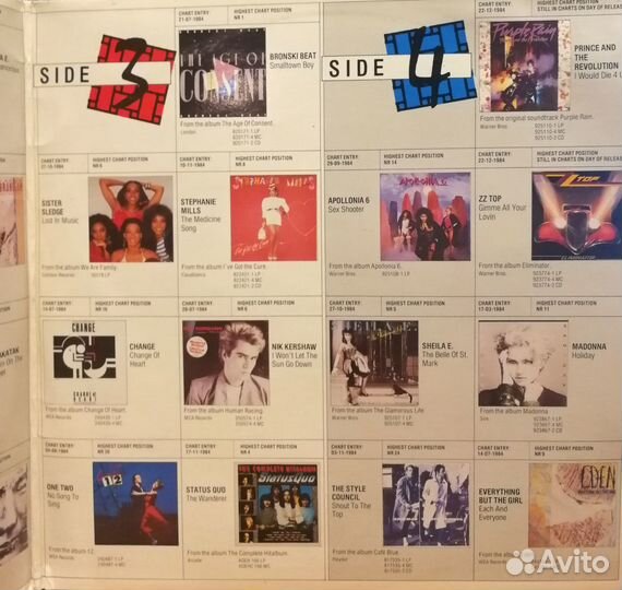 The Hits Album/ Madonna, Sheila E.,Status Quo/ 2LP