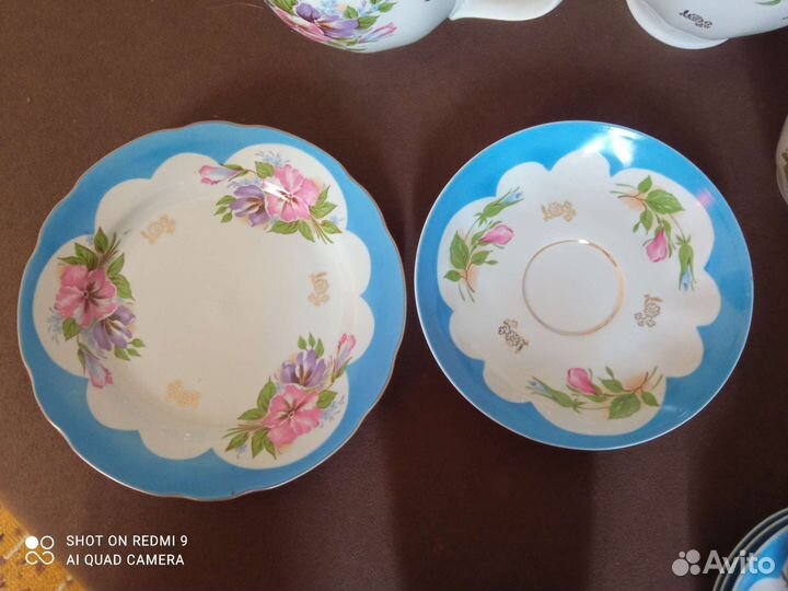 Остатки чайно-кофейного сервиза Барановского з-да