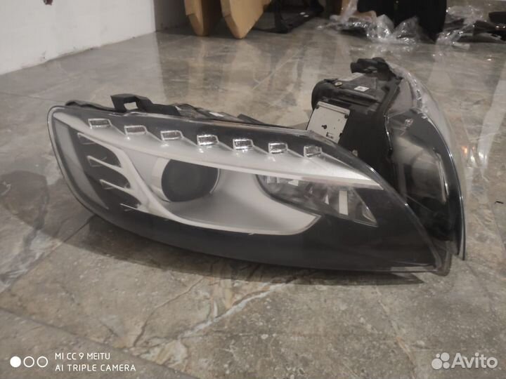 Фары передние Audi Q7 4l комплект в сборе