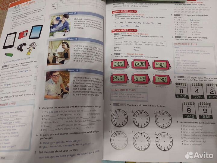 Учебник и рабочая тетрадь focus