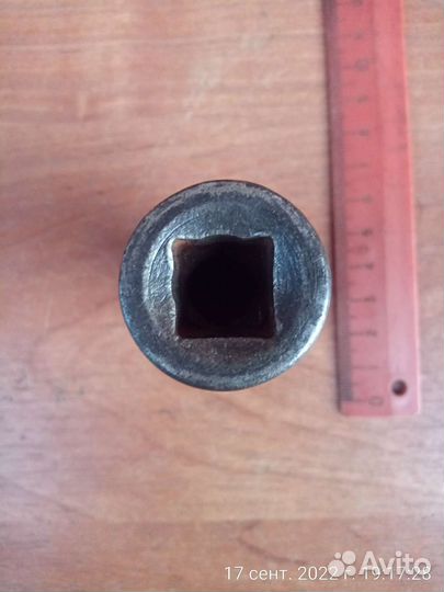 Головка торцевая ударная удлинённая 1/2 17 мм СССР