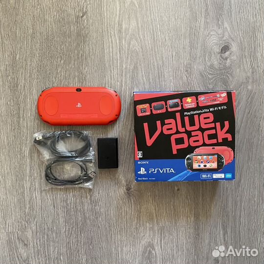 Sony Playstation Vita Slim 2000 Value Red
