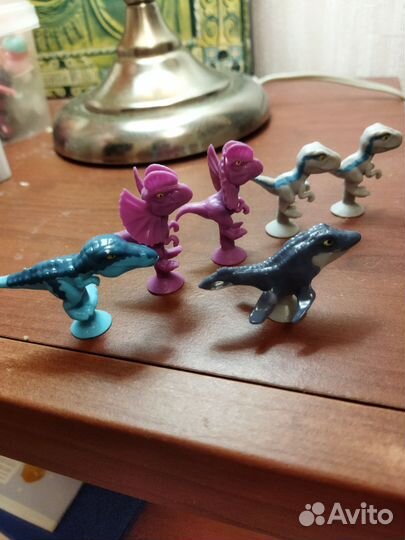 Динозавры (завры) на присосках