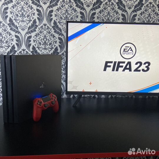 Sony ps4 pro 1tb и более 50игр