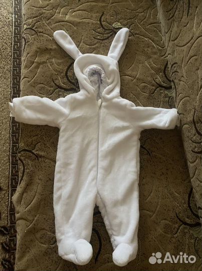 Плюшевый костюм зайки