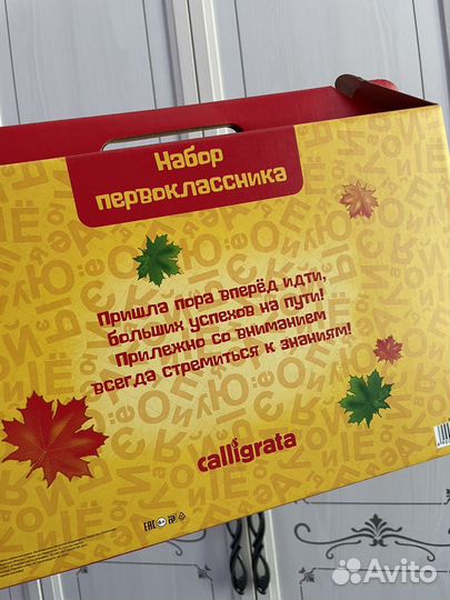 Новый набор первоклассника Calligrata