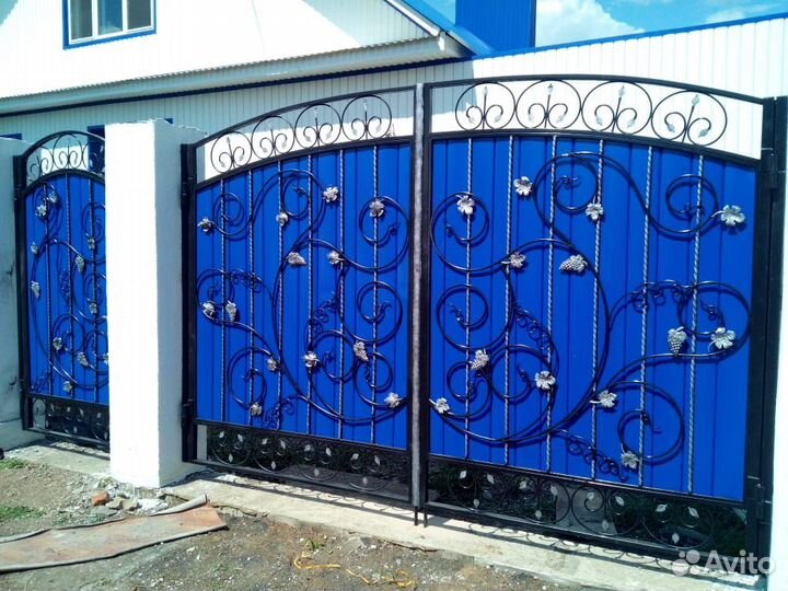 Кованые ворота