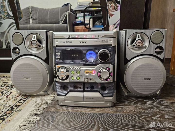 Музыкальный центр philips бу