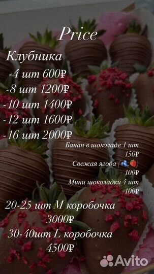 Клубника, гранат в бельгийском шоколаде