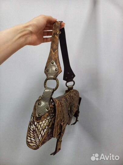 Винтажная сумка Roberto Cavalli новая с бирками