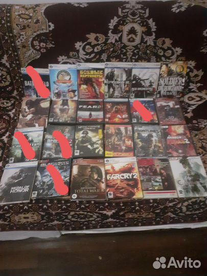 Компьютерные диски с играми