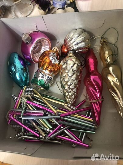 Елочные игрушки СССР