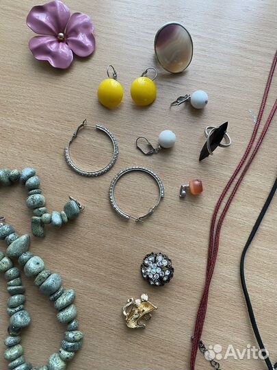 Перстни, серьги