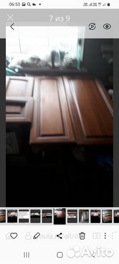 Фасады дубовые для кухни