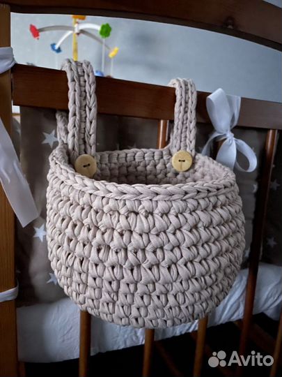 Корзинки из трикотажной ткани. На заказ