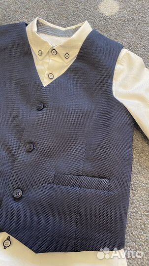 Рубашка и жилетка Mothercare размер 110