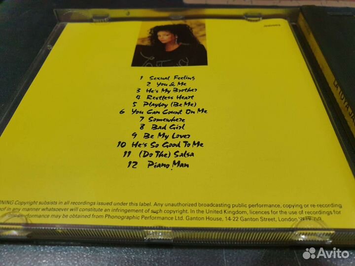 La Toya Jackson - Bad Girl (CD, 1989, EU)