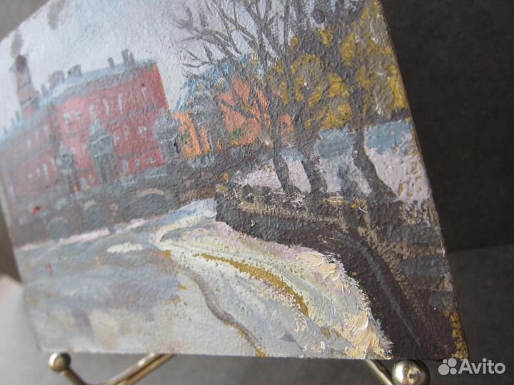 Картина маслом пейзаж виды Питера