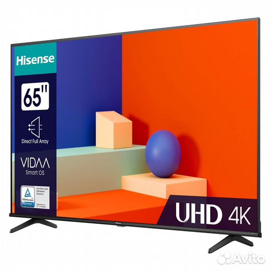 Телевизор smart Hisense 65A6K 65 дюймов