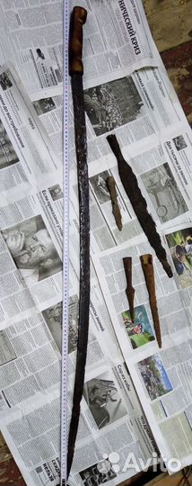 Наконечники копий разных периодов