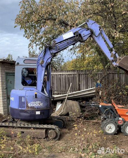 Мини экскаватор