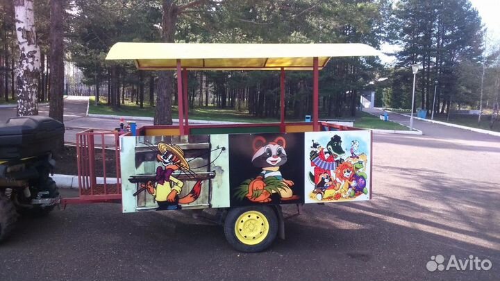 Прицеп паровозик