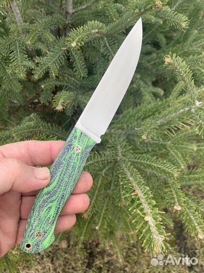 Нож из стали м398