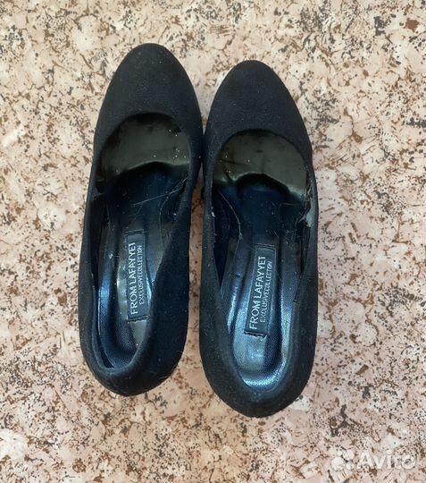 Туфли женские 36 размер черные