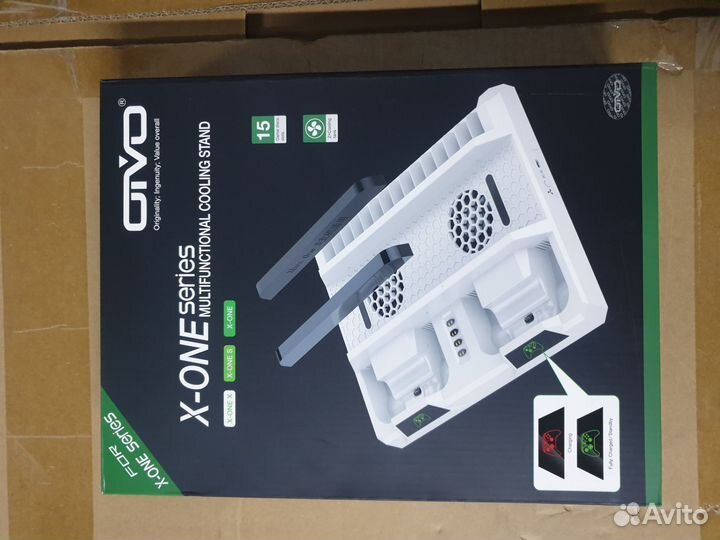 Док станция xbox зарядка+охлаждение 1100