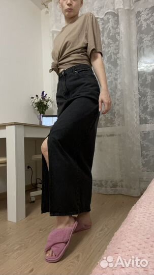 Юбка джинсовая Mango