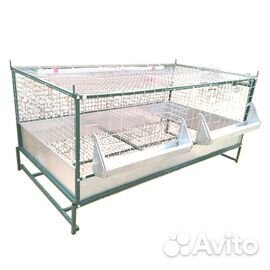 Клетка для 12-15 бройлеров и кур несушек