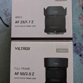 Viltrox 50mm F2 И 25mm F1.7