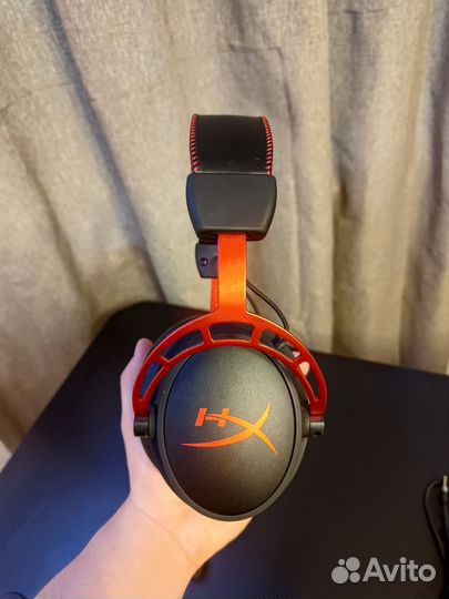HyperX Cloud Alpha HX-hsca-RD черный